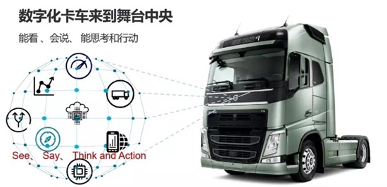 配圖五:沃爾沃卡車智能車隊管理系統圖 配圖五:沃爾沃卡車智能車隊管理系統圖